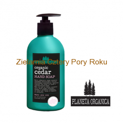 Naturalne cedrowe mydło do rąk Planeta Organica 500ml